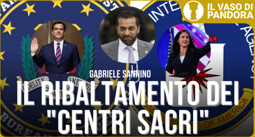 La rivoluzione in corso dell'intelligence USA - Gabriele Sannino
