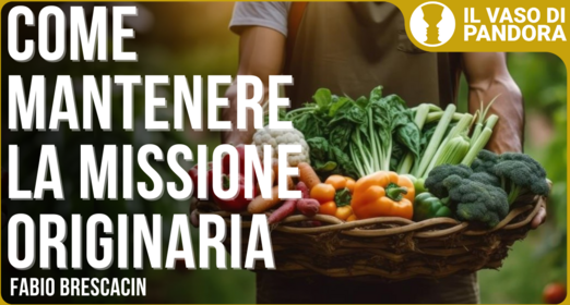 Cibo sano da un'agricoltura sana in un'economia sana - Fabio Brescacin