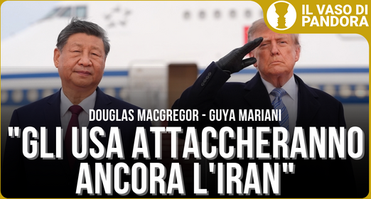 "Se Trump ritira le minacce, la Cina collabora" - Douglas Macgregor, Guya Mariani